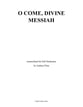 O Come, Divine Messiah Orchestra sheet music cover